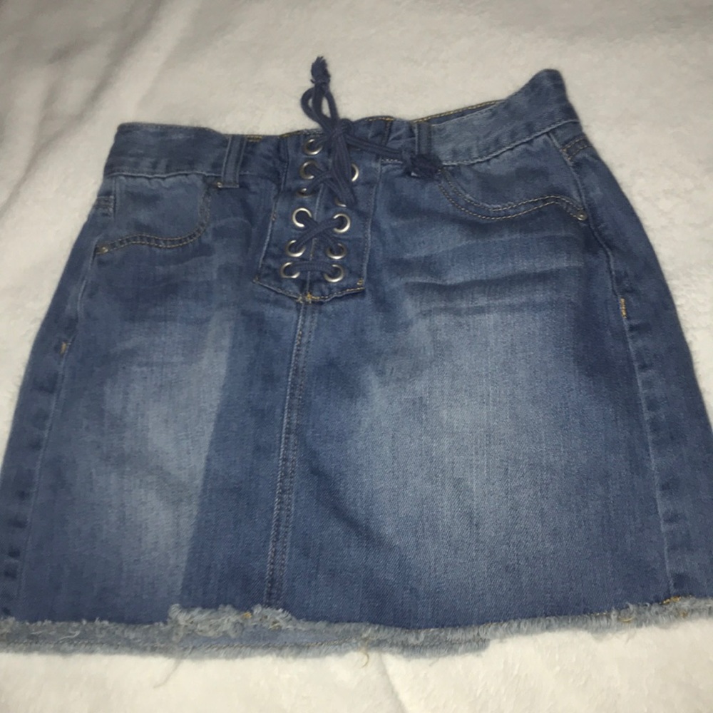 jean skirt
